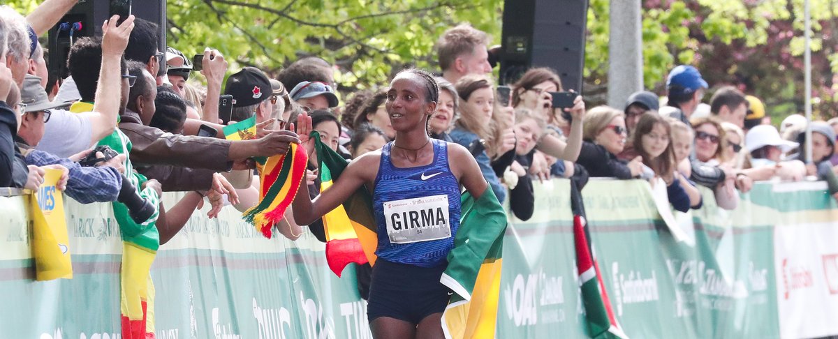 2019 champion Tigist Girma will be vying for a course record at this year's <a href="/TartanHomes/">Tartan Homes</a> Ottawa International Marathon! She will be joined by the 2018 winner and course record holder Gelete Burka for this World Athletics Elite label race: runottawa.ca/news-item/2019…
#RunOttawa2022