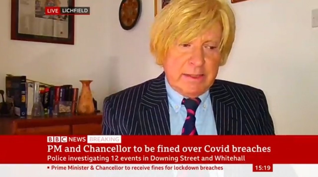Michael tries a new layout to even less effect. The Welsh dictionary indicates a man courageously ranging across tongues to find words of justification. They don't exist in any language but Michael fights on. Michael Fabricant? Michael Fabrican!