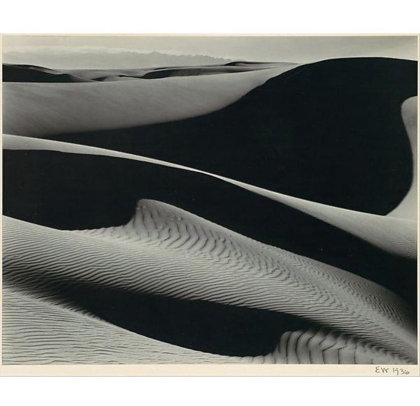 coll_artemisiae's tweet photo. Chloé (chlotmr) revisite l’œuvre d’Edward Weston, « Dunes », avec son propre style ✨ https://t.co/M5gecrf5jg