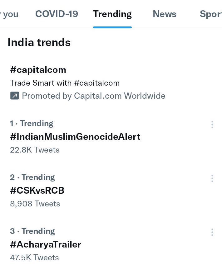 princessnida1's tweet photo. #IndianMuslimGenocideAlert 

Trending at 1 
Please Keep tweeting https://t.co/5S95EnGsuC