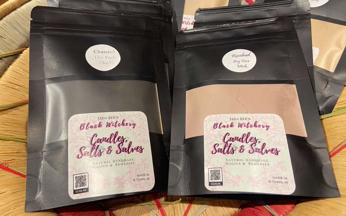GlobalGiftsCBus's tweet photo. Jada Bee's Black Witchery is a regional black-owned business that promotes spirituality and connection with their amazing products. All products are ethically sourced and handmade. #lipbalm, #bathsalts #facemasks #supportsmallbusinesses https://t.co/clUMazYMsn