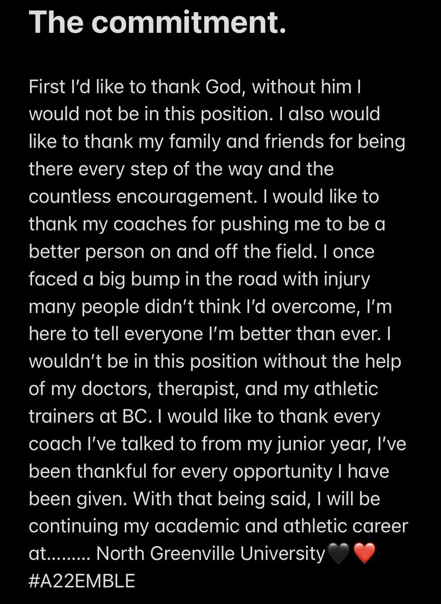 Jordan_Wise3's tweet image. 100% committed⚔️ @BCBearcatFB @LouatTheState @coach_dbaker @NGUFootball1