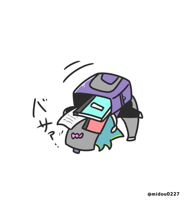 そうとう嬉しかったらしい🦈🎒 