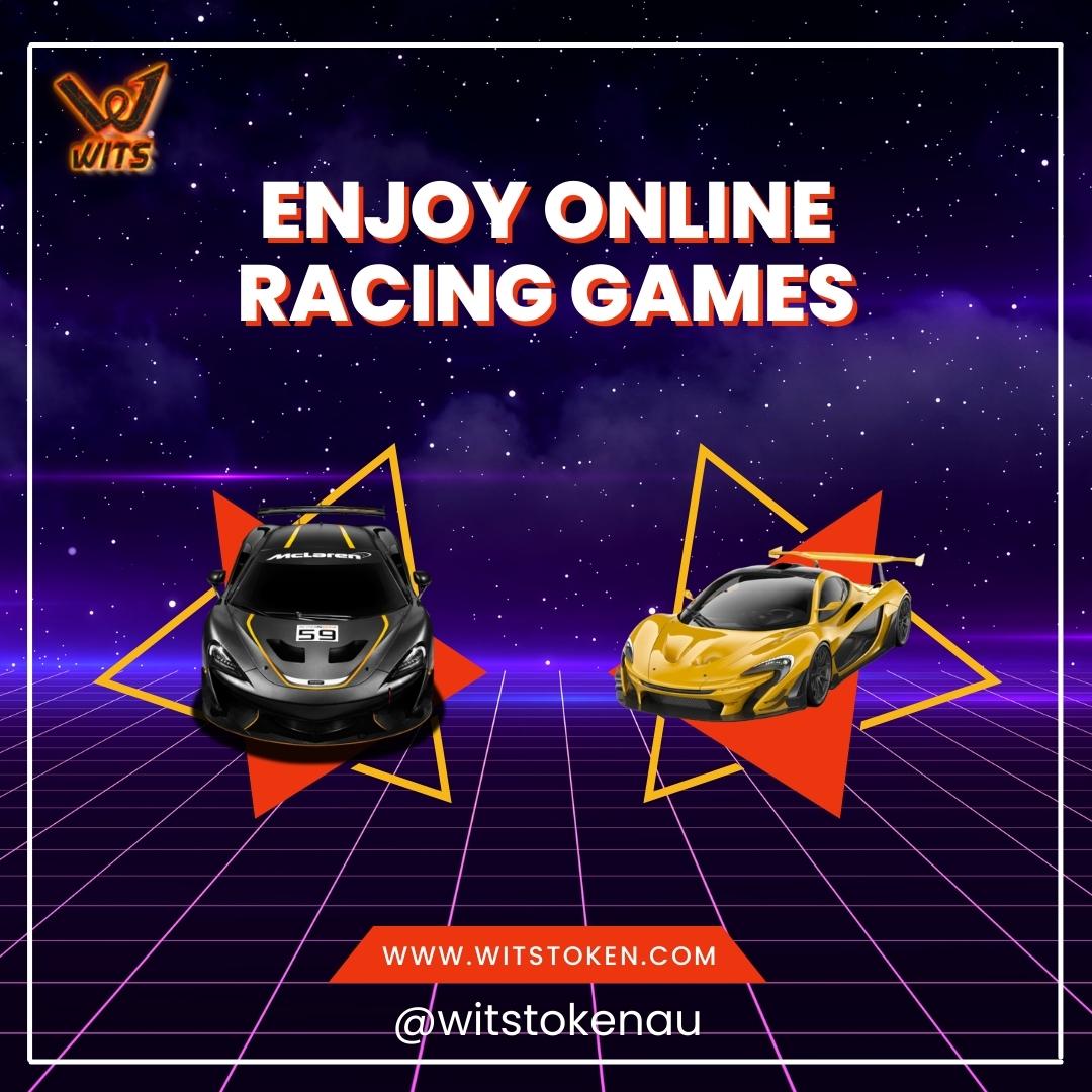 WitsToken's tweet photo. Racing games excites and playing them online is a thrill at another level. Explore variety of racing games at Metaverse platform of Wits Token. ⏩

⏩Play &amp; earn tokens on NFT based gaming platform.🤩

#NFT #witstoken #RACINGGAMES #onlinegame #playgames #NFTS #games https://t.co/HIElJxVKUN