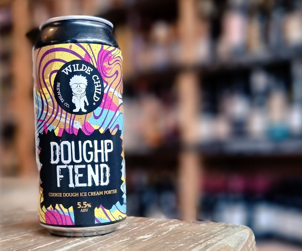 dexterandjones's tweet photo. Fancy canned naughtiness at smashable abv? Consider us the #Hinged of beer
#WildeChild
DOUGHP FIEND - Cookie Dough Ice Porter 5.5%
Online and Instore now! https://t.co/rOQhbzpKP5