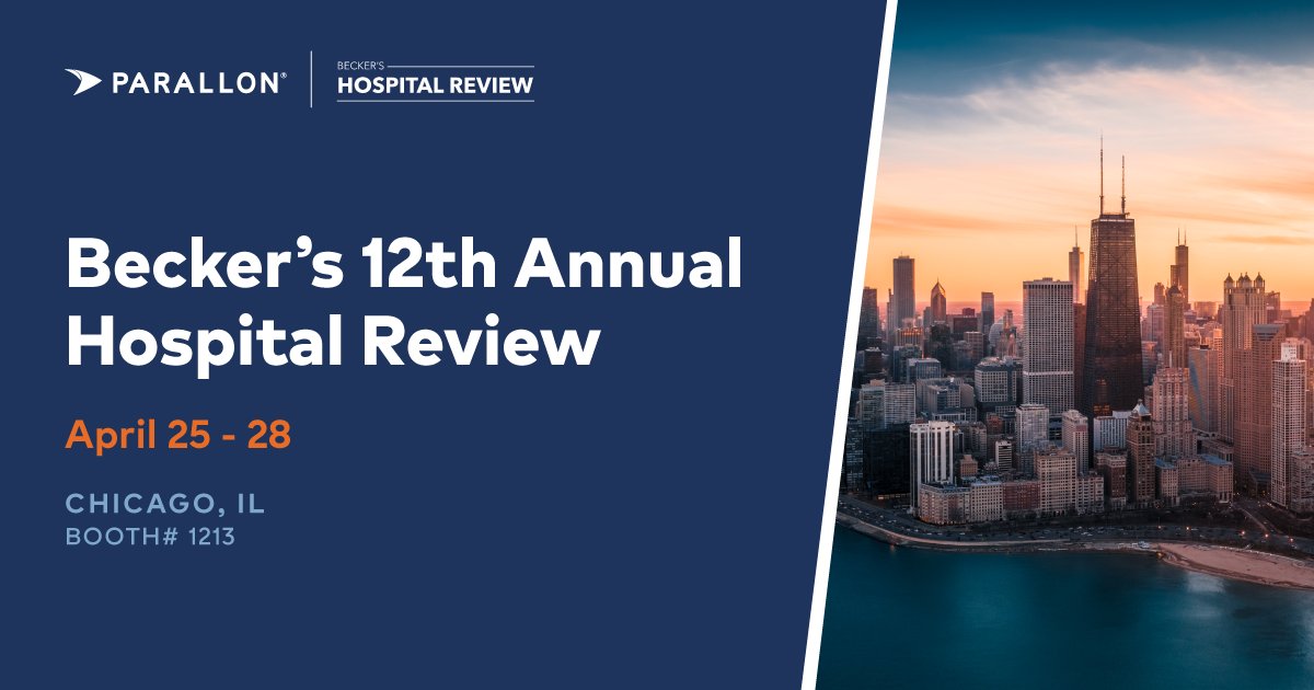 We can’t wait to see you at this year’s <a href="/BeckersHR/">Becker's Hospital Review</a> Review 12th Annual Meeting in Chicago on April 25-28th. Stop by booth #1213 to see us! Register here: hubs.la/Q017MWQz0 #healthcare