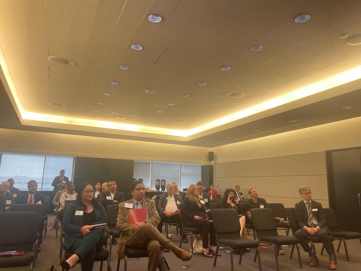 Huge thanks to <a href="/lonestarcollege/">Lone Star College</a> for hosting meetings to discuss Supply Chains and Logistics. Big thanks to Foundation Chair and <a href="/txbiz/">Texas Association of Business</a> Vice Chair Massey Villarreal for his leadership. Vice Chancellor of Lone Star College and Vice Chair of TABCCF Linda Head is a force of nature.