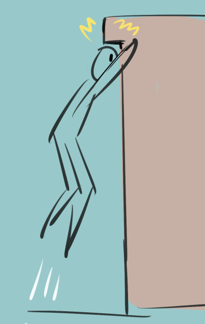 パルクール要素あるゲーム、小さいでっぱりにいちいち判定あるのイライラしてくる 