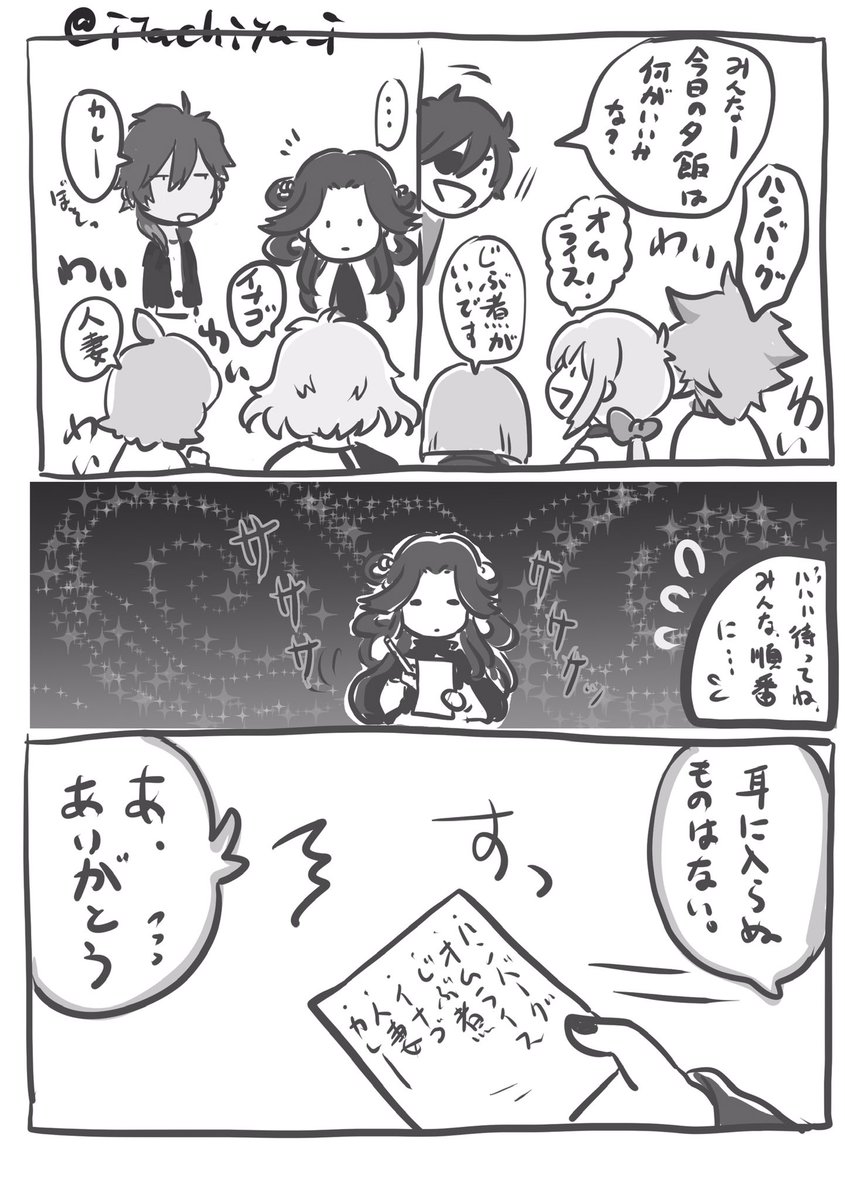 七ちゃん、こういう特技ありそう。
っていう思いつマンガ。 