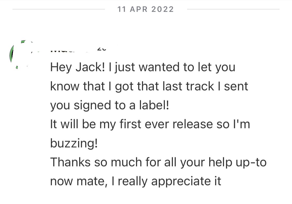 Jakka_B's tweet image. Buzzing to see producers I’m mentoring and giving feedback to on my Patreon getting their first tracks signed 👏🏼 Love to see it! 
Anyone interested in advancing their production &amp;amp; joining my Patreon you can check it out here: patreon.com/jakkab