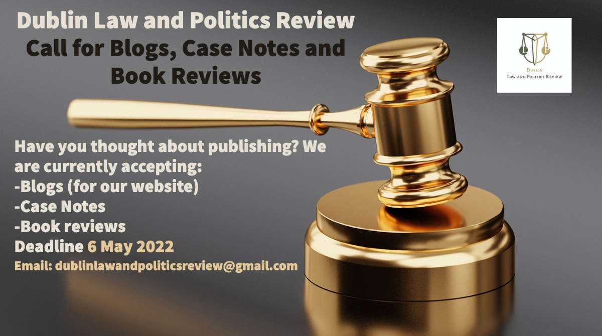 Dublin Law & Politics Review tweet media