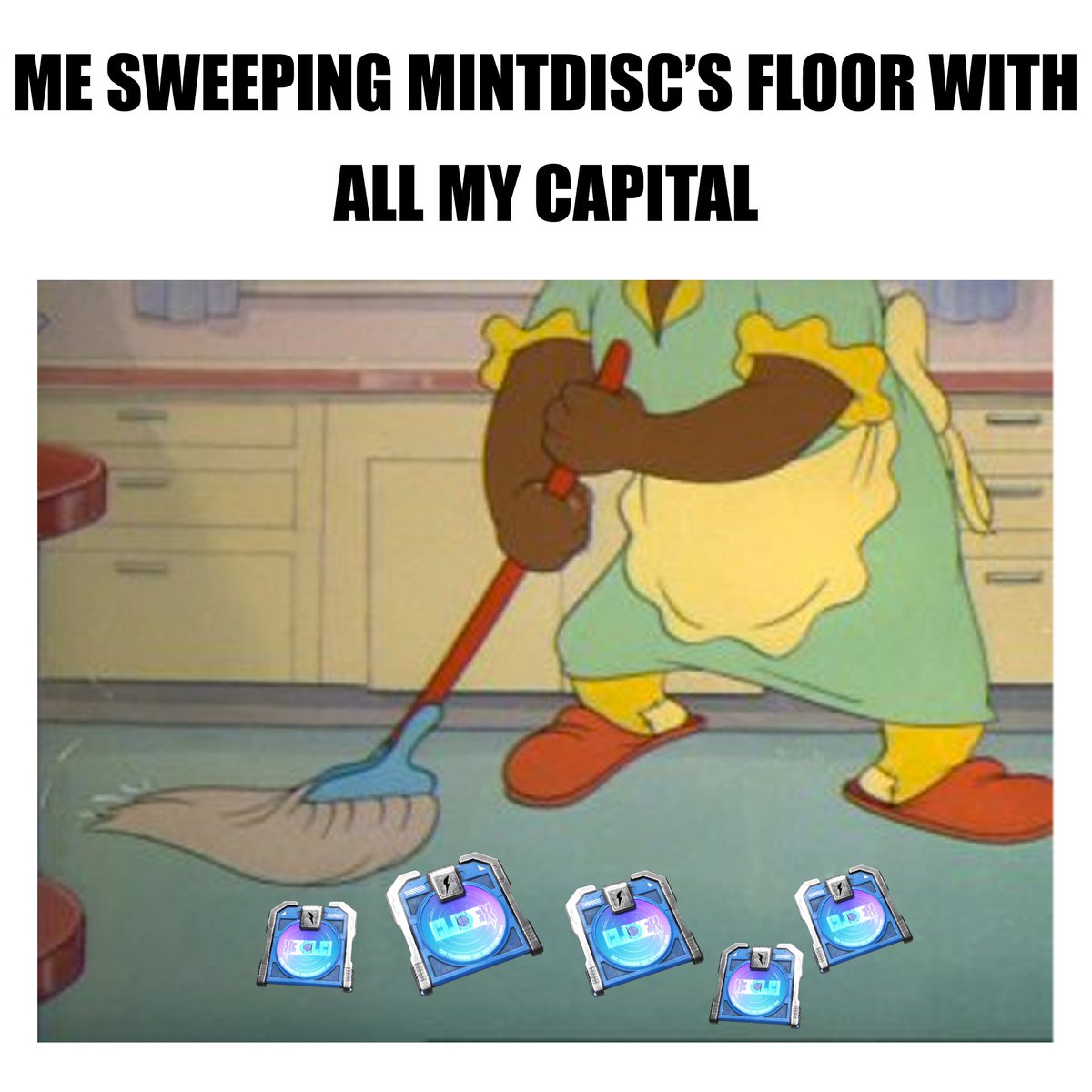 MintdiscGMI's tweet photo. sweep sweep🧹🧹

#CloneX #mintdisc @RTFKTstudios https://t.co/nVnTKx6NOu