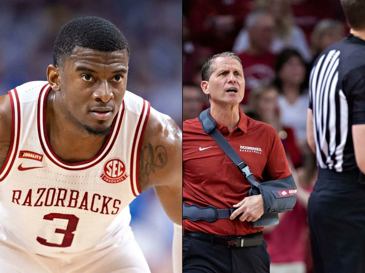 Barstool Sports on Twitter: "Arkansas Hoops Player Trey Wade - Who Tore