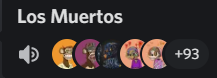 robgev_'s tweet photo. @los_muertosNFT casually having a 100 people call on discord :D https://t.co/75YCMASYci
