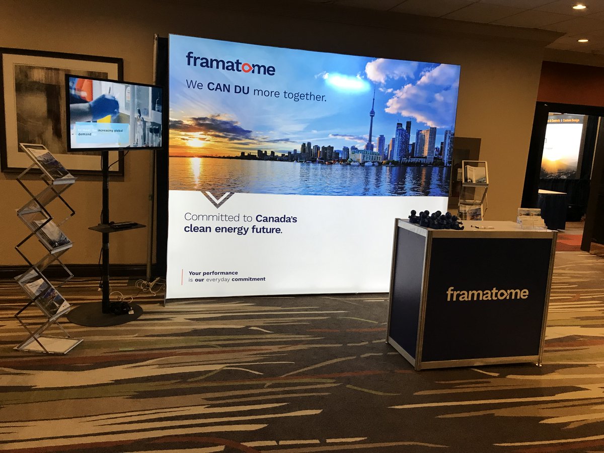 @FramatomeCA (@framatome_ca) on Twitter photo #CNA2022 is underway in #Ottawa and <a href="/Framatome_CA/">@FramatomeCA</a> is here at Booth #206! Join us and see how weāre harnessing the healing power of nuclear, producing medical isotopes in CANDU reactors. Letās get #TogetherForNetZero! #weCANDUmoretogether isogen.ca #CNA2022 is underway in #Ottawa and <a href="/Framatome_CA/">@FramatomeCA</a> is here at Booth #206! Join us and see how weāre harnessing the healing power of nuclear, producing medical isotopes in CANDU reactors. Letās get #TogetherForNetZero! #weCANDUmoretogether isogen.ca
