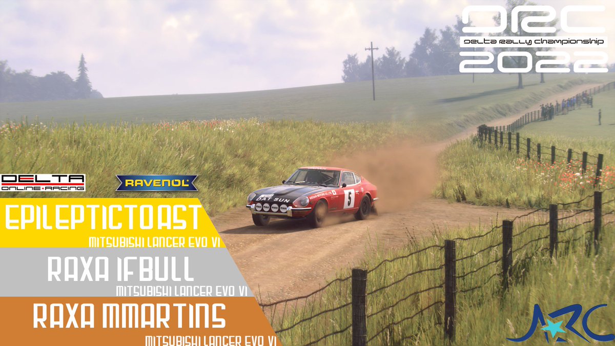 Delta Rally Championship: Round 9 - Leczna Stages Rally

Championship leader <a href="/EpToast/">Toast</a> takes his 5th win of the season ahead of his main championship rival <a href="/RAXA_eSports/">RAXA e-Sports</a>' IfBull who closes the gap to 20pts while their teammate MMartins scores their 2nd podium of the season