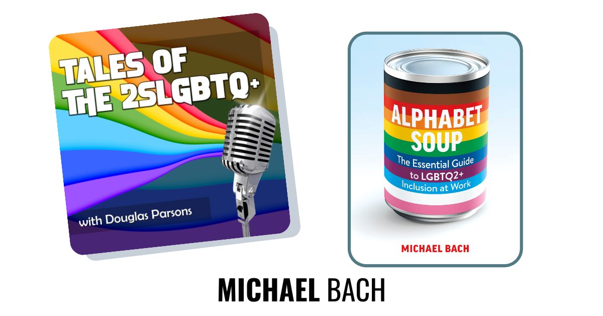 TheMichaelBach's tweet photo. I’m excited to share my interview with @LgbtqTales about
Alphabet Soup. Check out the interview and follow for more.
https://t.co/pXCZo5s114
#Alphabet_SoupBook #MichaelBach #LGBTQ2+ #Communities #TalesOfThe2SLGBTQ+ #DouglasParsons #workplace #IDEA #inclusion #PageTwoBooks https://t.co/m43ogsAQcx