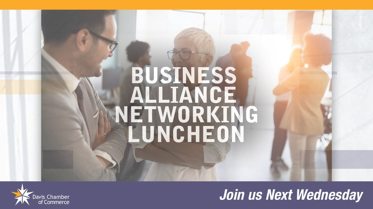 Davis Chamber (@davischamberut) on Twitter photo Do you want to grow your business? Business Alliance is for you! Join us at our next free #networking event on Wed., 4/20, 11:30 am-1 pm at <a href="/BoondocksFunCtr/">Boondocks Fun Center</a> in Kaysville. Details at business.davischamberofcommerce.com/events/details…
#Networking #UtahNetworking #Utah #UtahBusiness #DavisCountyUtah Do you want to grow your business? Business Alliance is for you! Join us at our next free #networking event on Wed., 4/20, 11:30 am-1 pm at <a href="/BoondocksFunCtr/">Boondocks Fun Center</a> in Kaysville. Details at business.davischamberofcommerce.com/events/details…
#Networking #UtahNetworking #Utah #UtahBusiness #DavisCountyUtah