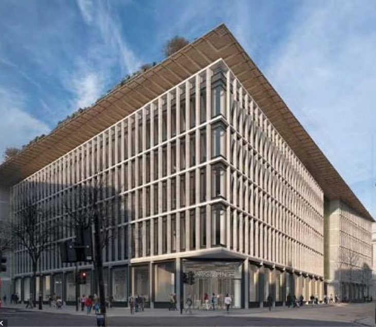 createstreets's tweet photo. From dignified, street-enhancing neo-Georgian to faceless spreadsheet architecture wasting a lot of embodied carbon in the process &amp; creating no new homes ….. 🤔 Might this just possibly be the wrong call ? #MakingLondonWorse https://t.co/KoDPAiowce