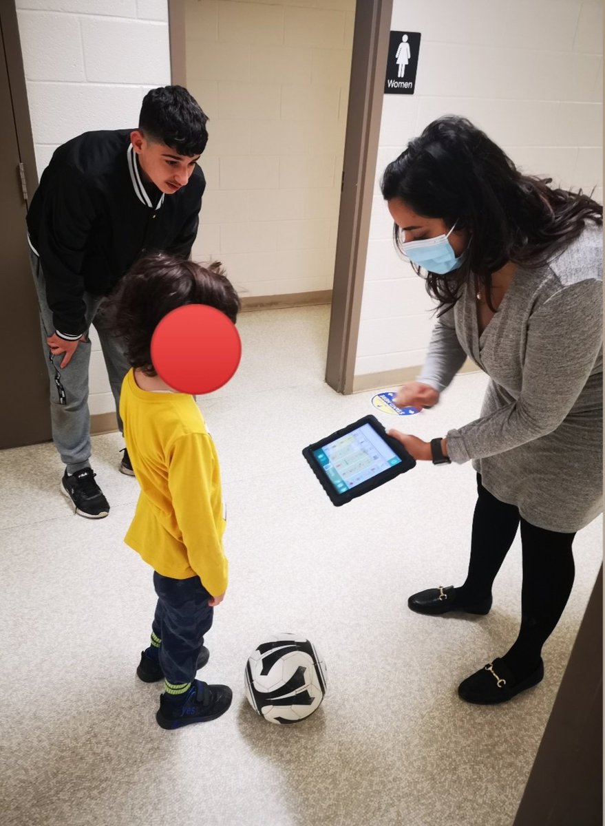 I absolutely love seeing our Helping Hawks in action <a href="/RickHansentvdsb/">Rick Hansen PS</a> for a scheduled high-intensity movement break. 
Why not add some alternative communication trialling to the mix! <a href="/jenna_haji/">Jenna Haji, SLP(C), RYT</a>
