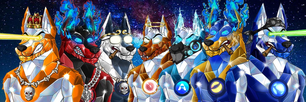 Diamond Wolves 💎🐺 | Genesis Wolves 🌖 tweet media