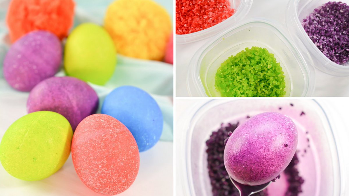 HipMamasPlace's tweet photo. Fun to make to celebrate #Easter: #DIY rice dyed #eastereggs! 😍 Go here for the tutorial:  https://t.co/58ApajgKLm #Easter2022 #EasterHolidays #eastercrafts #crafts #craftyblogger #diyblogger #lifestyleblogger #letsgetcrafty #craftsforkids #hipmamasplace https://t.co/CPtm4vOxIO