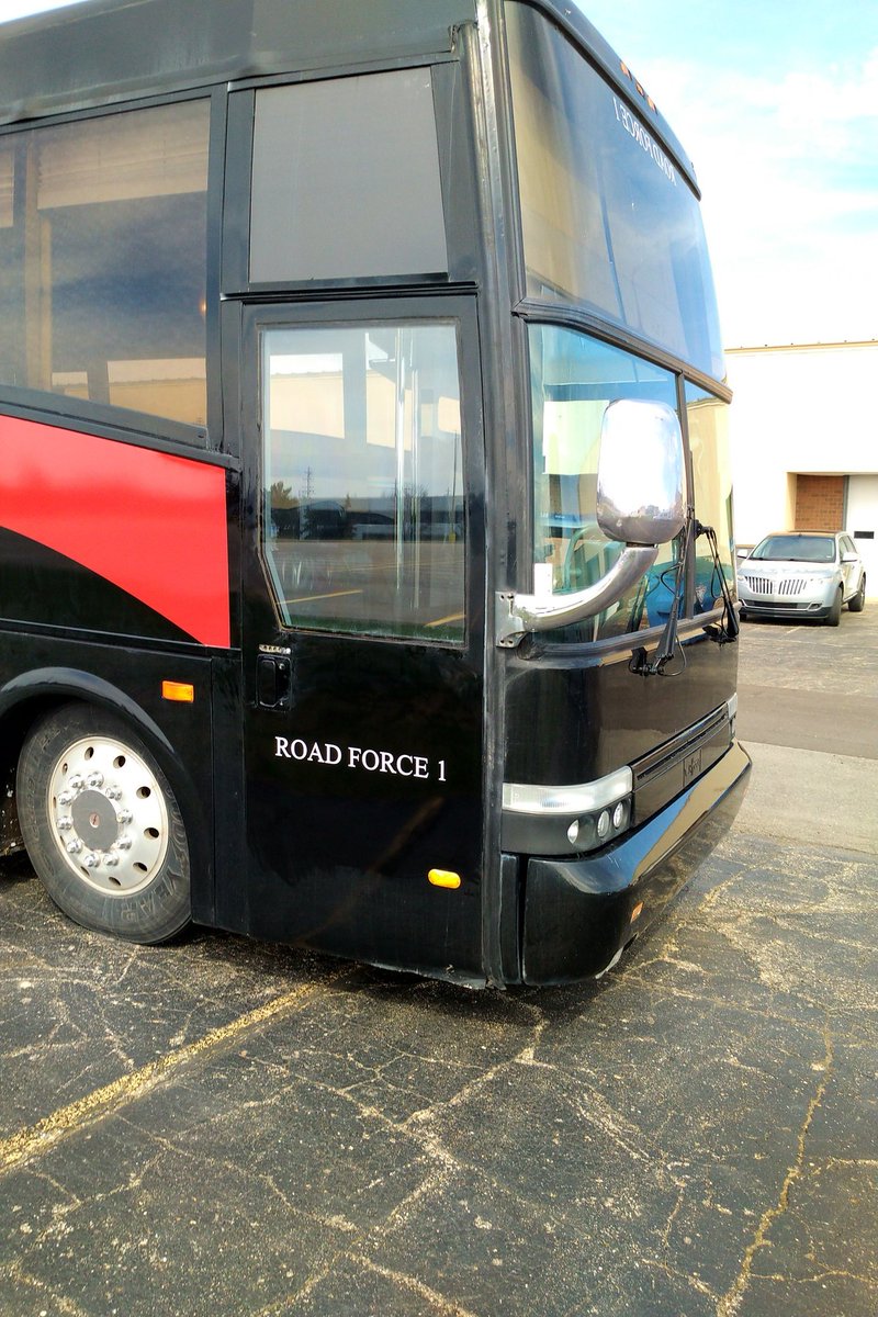 michaelmarkeyjr's tweet photo. Newest addition to our campaign team. Watch out for #roadforce1 coming to a city near you!!! We can't wait to hit the road (even if they aren't fixed) to meet and greet the people.
#migop #Vote2022 https://t.co/XUD2ioABwc