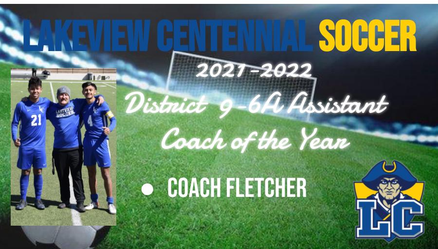 LsoccerC's tweet photo. Congratulations to @coachfletch85 !!!  We are lucky to have you at LC !!! @LCHS_Patriots @gisd_athletics @gisdnews #whynotLC #WeAreLC https://t.co/tM5qEZpzgc
