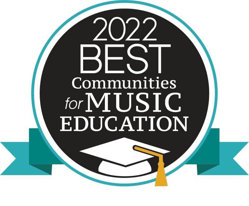 cedarcrestband's tweet photo. Proud to be named a Best Community for Music Education by @NAMMFoundation! Thankful for everyone who makes this happen! #bestcommunities #musiceducation #FalconPride #7yearsinarow #cantdoitwithoutYOU https://t.co/vh1Zb7fWW5