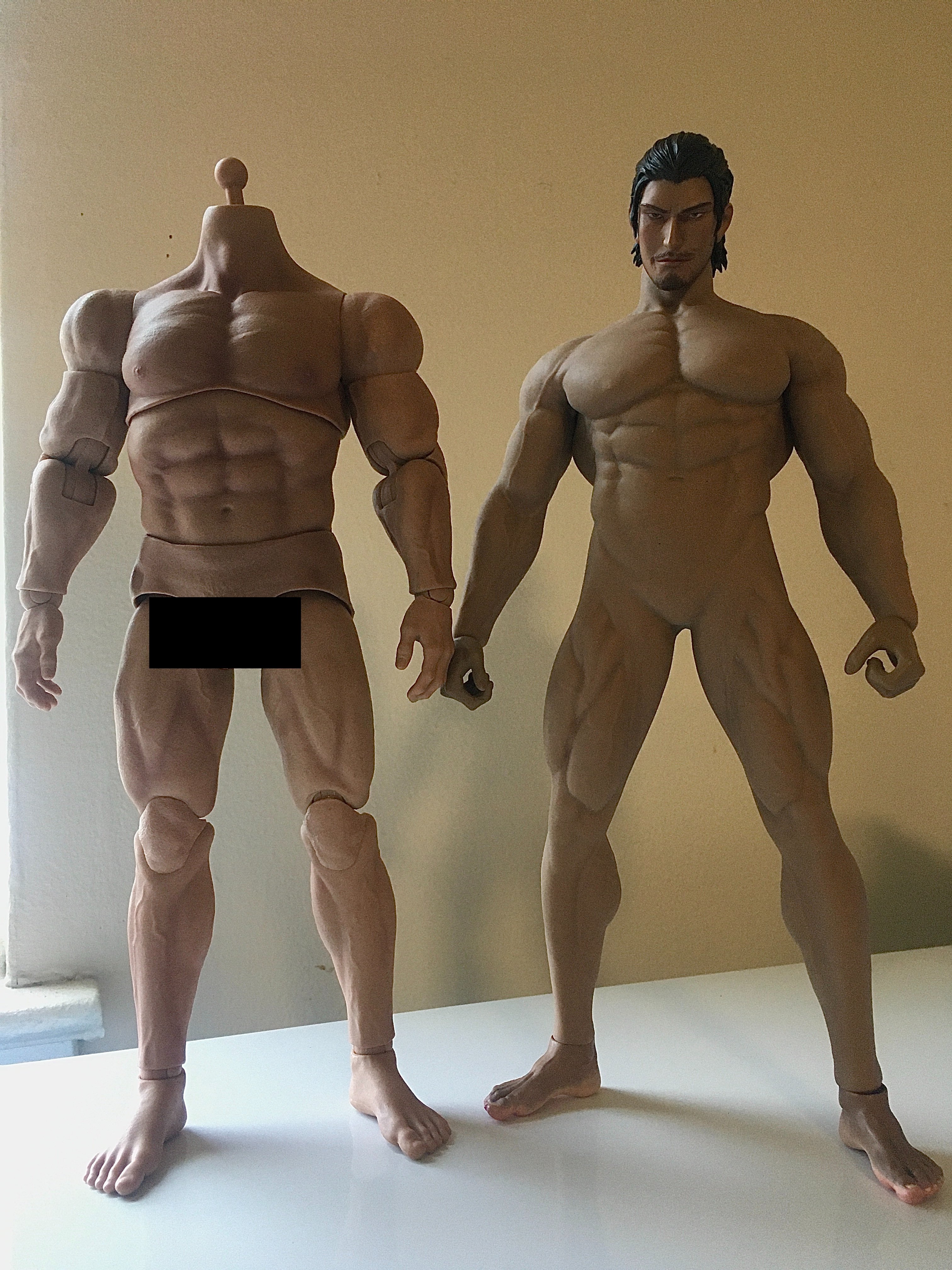 Phicen M34 muscular action figure doll body in 1/6th scale XXL