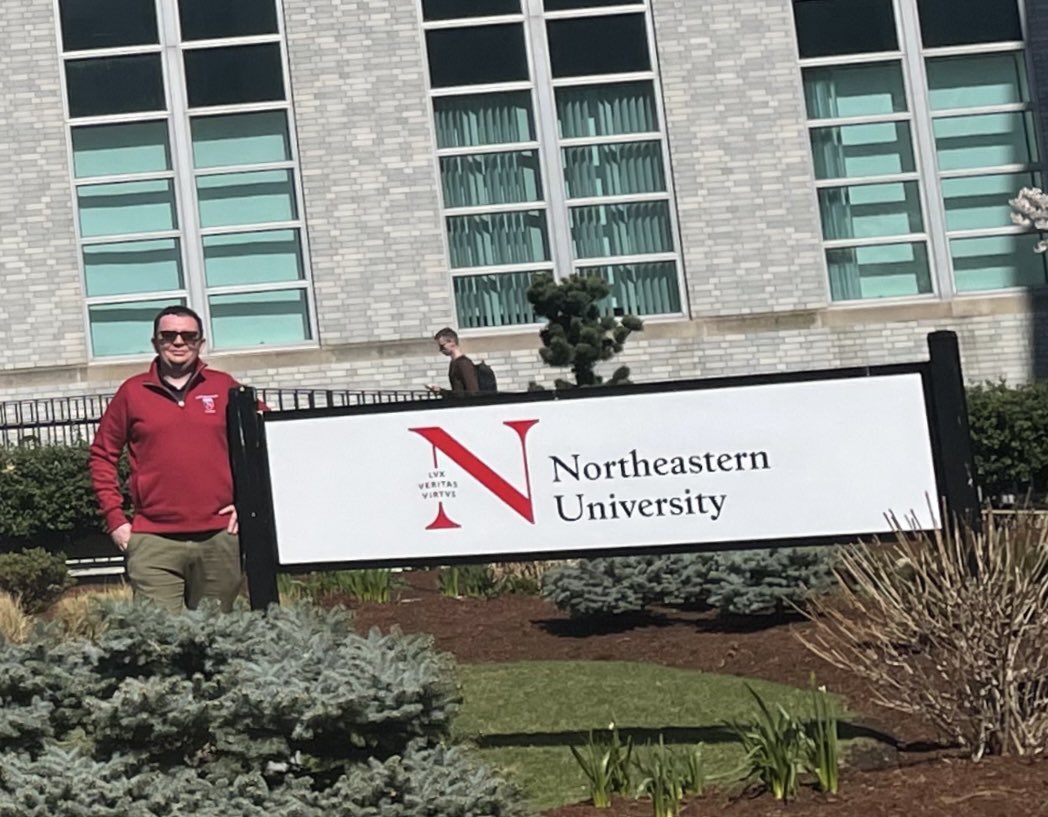 Great to get back and visit Northeastern University @Northeastern almost 10 years later after starting there back in 2013 😀👨‍🎓 #GoHuskies @A_L_A_N_A_H