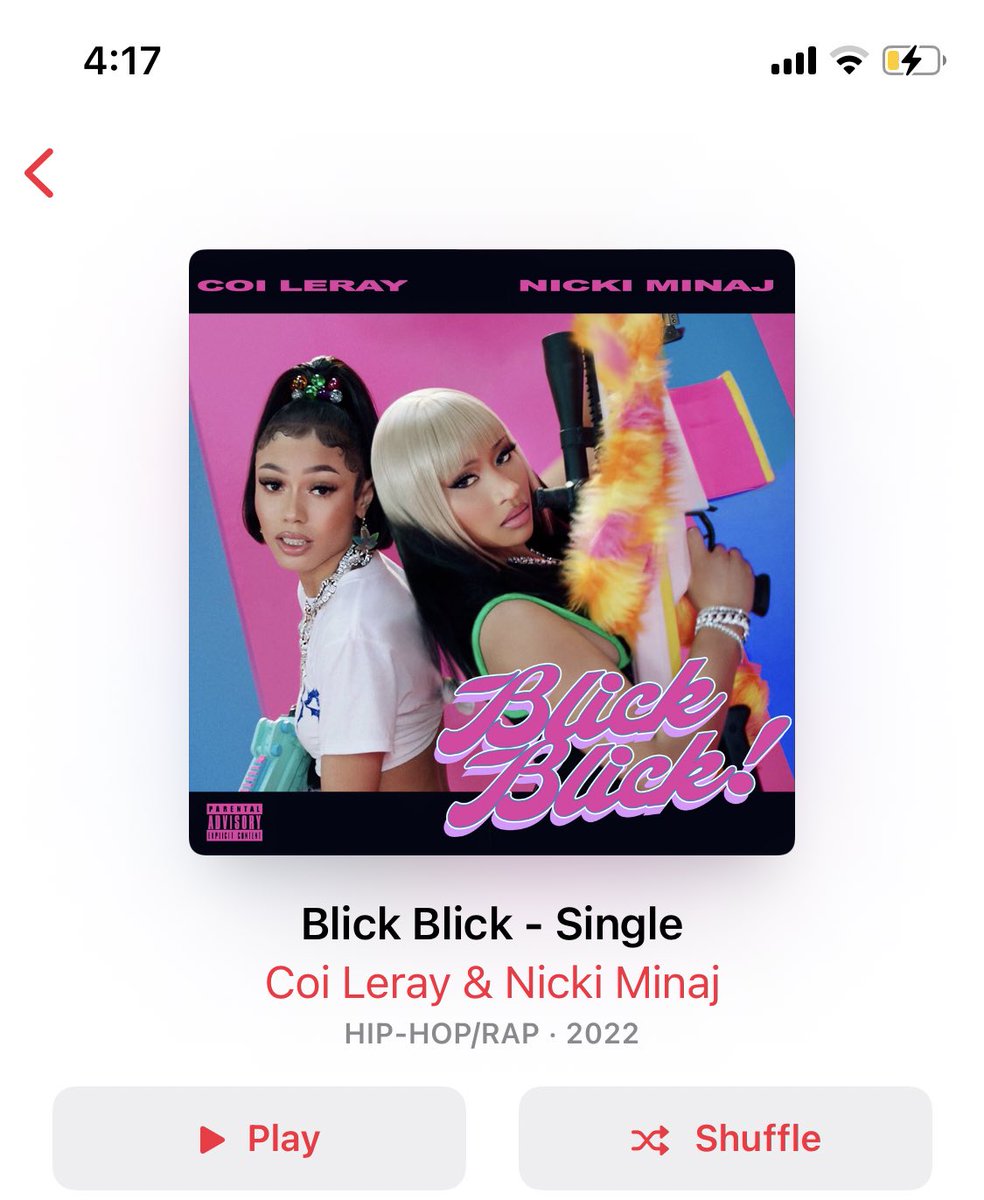 Who’s up for a challenge this Friday??? 
Or what !!! The help been getting brave lately . Let’s pick on to buy and stream . I really think it’s time to make them sut up . #NickiMinaj #BlickBlick #DoWeHaveAProblem #Bussin #WeGoUp