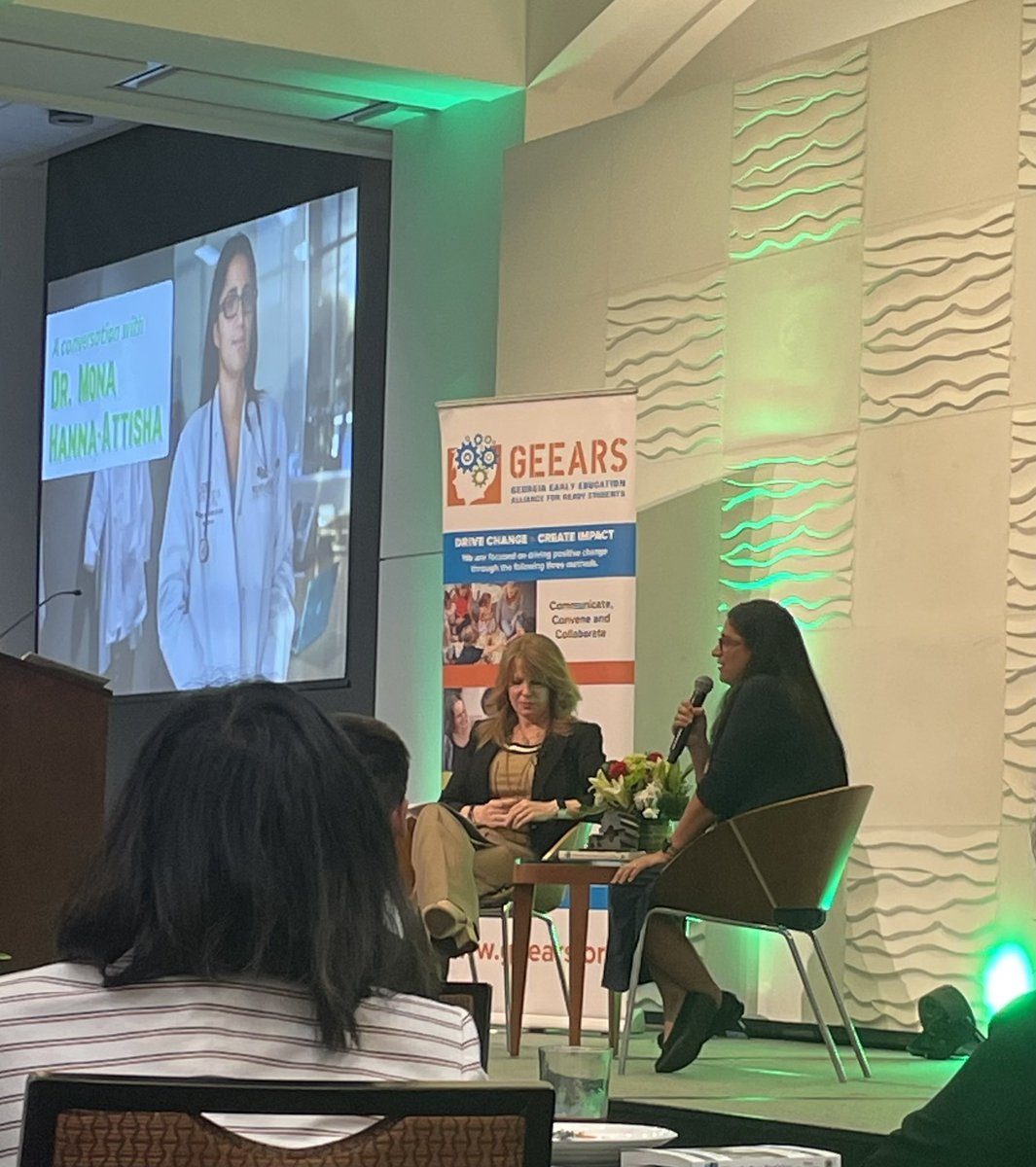 dvillasmil_'s tweet photo. Thank you to our friends @GEEARS for hosting a great luncheon with Dr.@MonaHannaA. The power of local advocacy and collaborating with partners was a strong takeaway. Looking forward to learning more by reading “What the Eyes Don’t See.” https://t.co/EkRQmQ288O