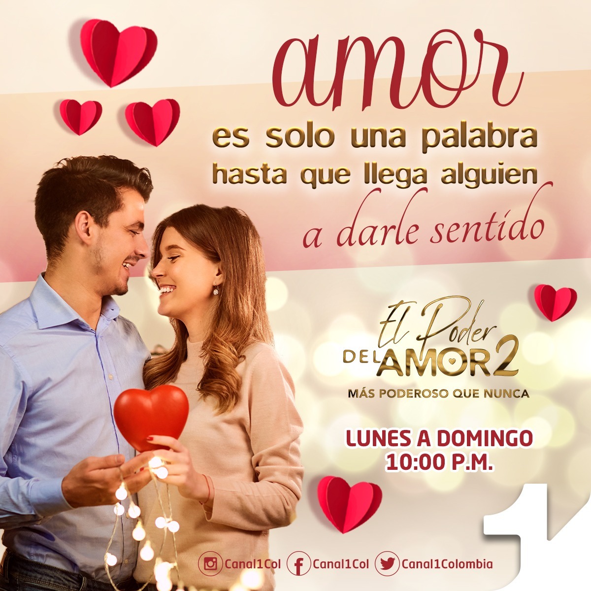 El Poder del Amor Colombia tweet media