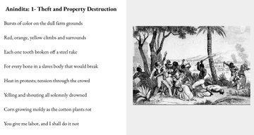slavery poems