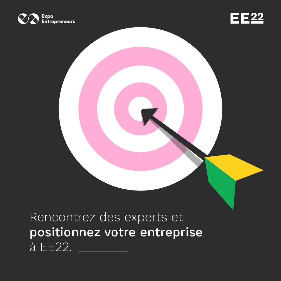 🚀 Pour réussir dans les marchés concurrentiels d’aujourd’hui, le positionnement de ton entreprise est clé. 

 À EE22 tu pourras rencontrer les bons experts marketing! 

N’attendez plus!! Inscription gratuite en ligne ici ⬇
expoentrepreneurs.com