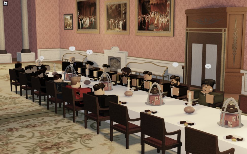 A hour ago, I was received at the Buckingham palace by the HRH, Duke of Sussex William Halsbury to attend the Easter Banquet. It was a great pleasure to be accompanied by other important people during this event. God Bless and God Save the King. My diplomatic service continues.