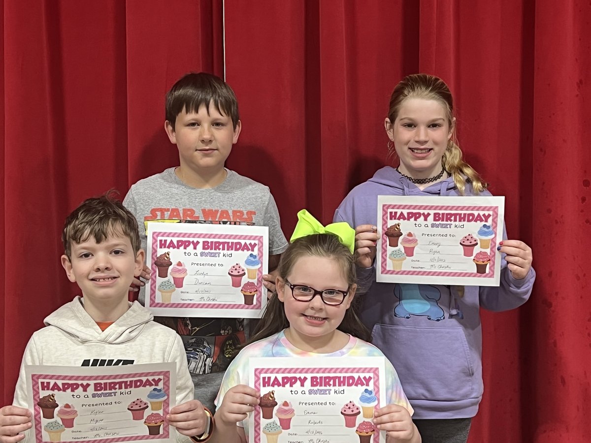 Make a wish and blow out the candles. It’s your birthday this week!  Happy Birthday!!! 🥳🥳🥳
#EastsidePride #CallowaySchools