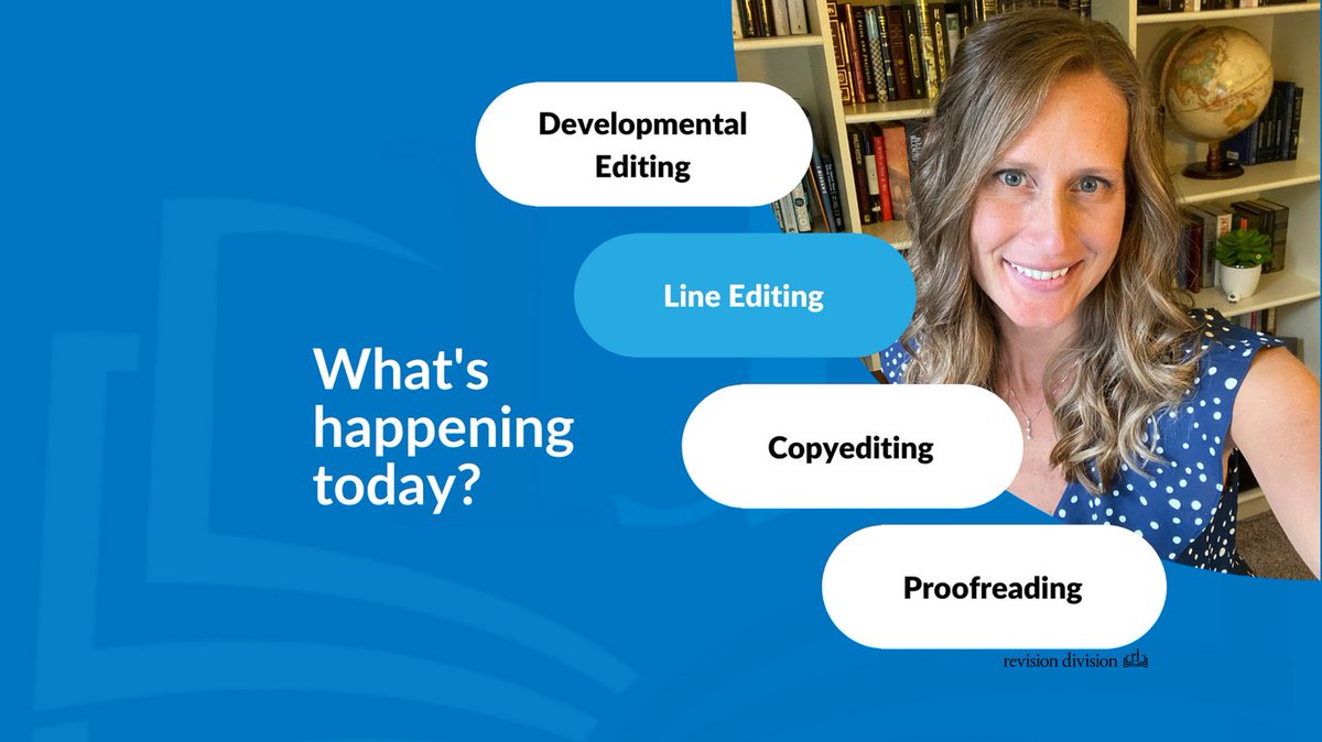 RevisionDiv's tweet photo. What's up? I'm finishing a #devedit and starting a #LineEditing project!
#WritingCommunity
#amwriting
#amrevising
#amediting
#EditorForHire
#YourWordsAtTheirBest 
#IARTG https://t.co/UFAjpNVyY8