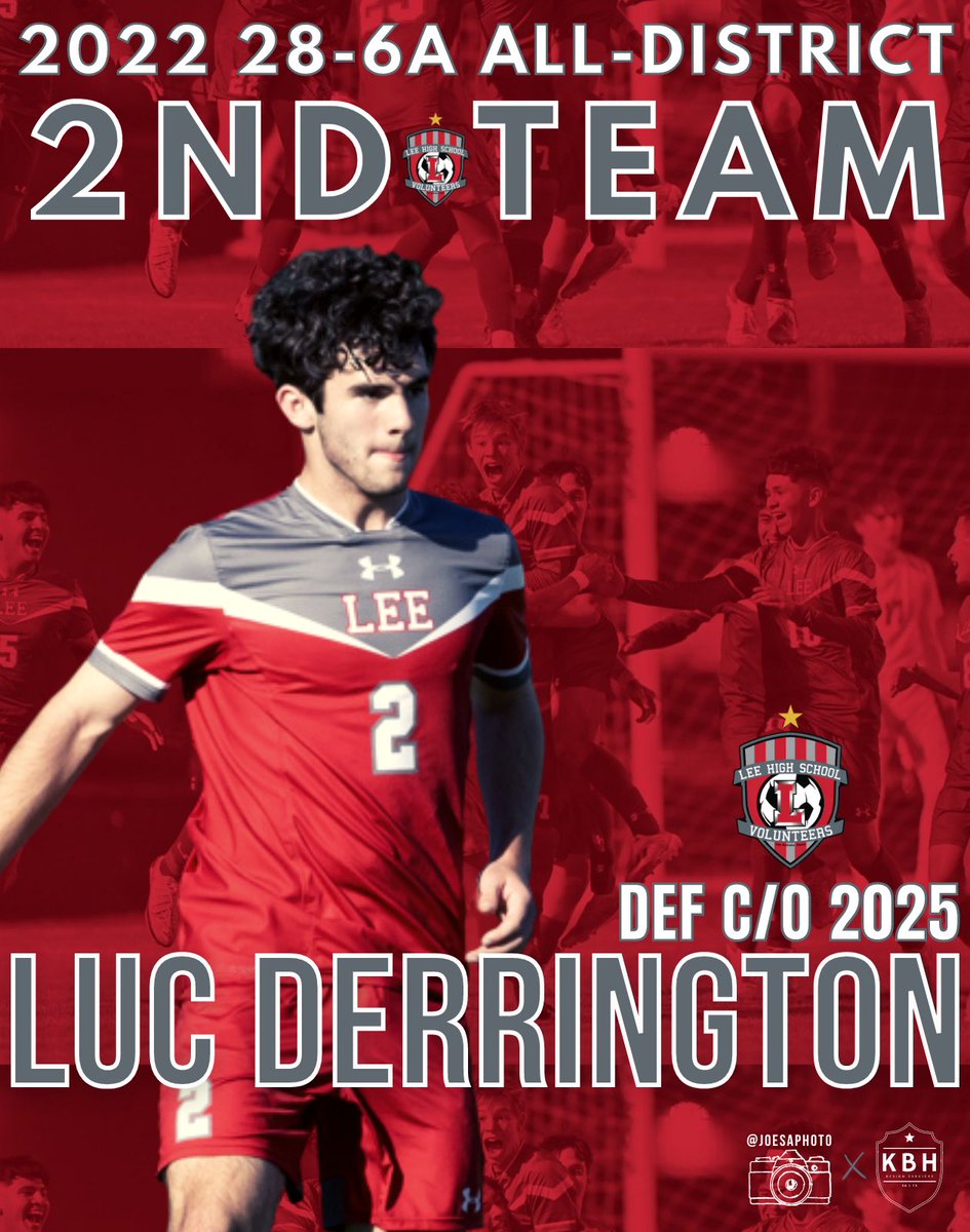 Congratulations to Freshman Defender, <a href="/lucderr07/">Luc Derrington</a> - for earning a 2nd Team All-District Selection for the 2021-2022 season.  We are so proud of you! #GoVols #TXHSSOC