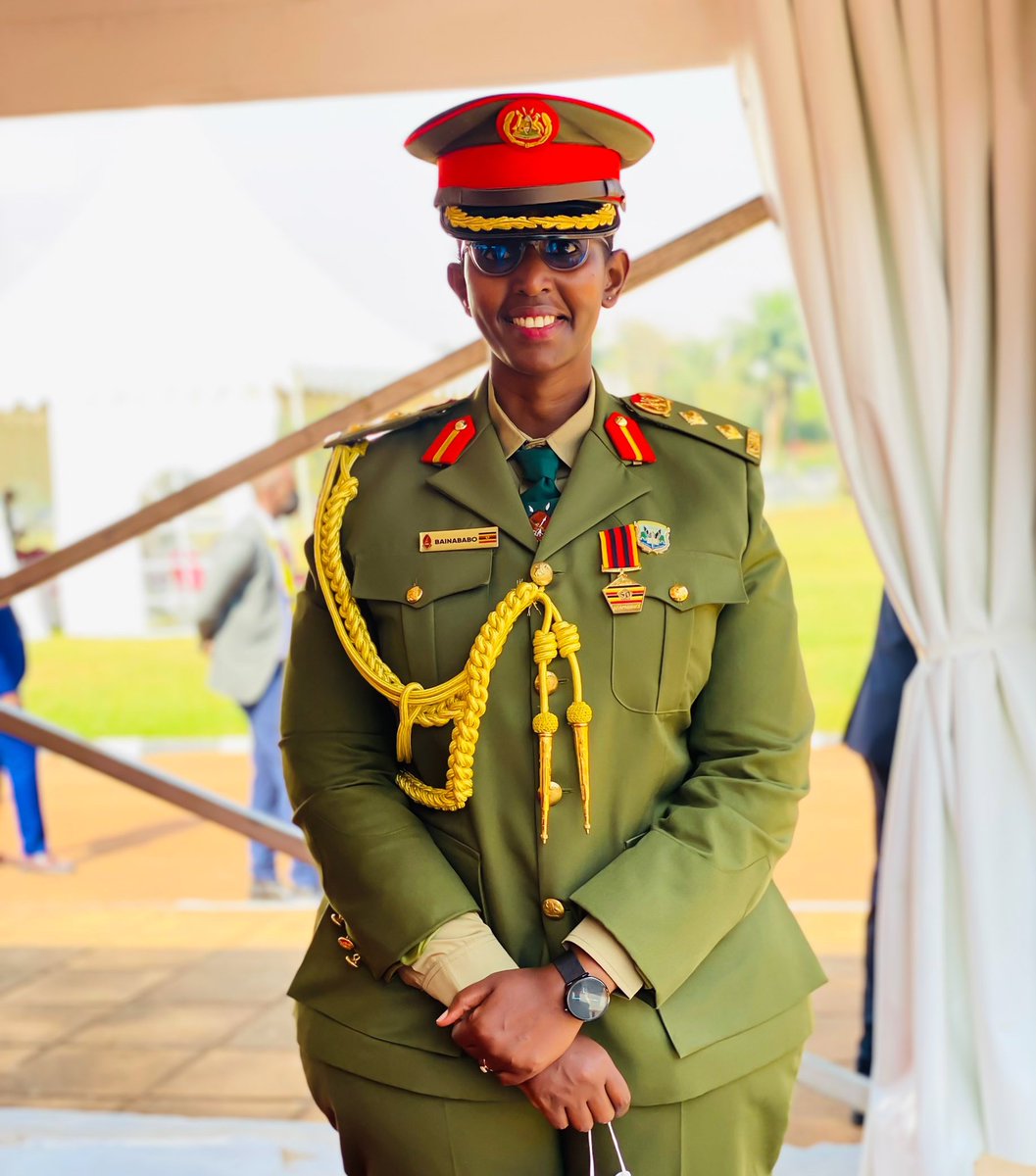 Ankunda_Barbie's tweet photo. Promoted to Brigadier General &amp; appointed Deputy Commander SFC. I raise my glass in your honor, Congratulations @BaboCharity! https://t.co/aWz6Rncj6B