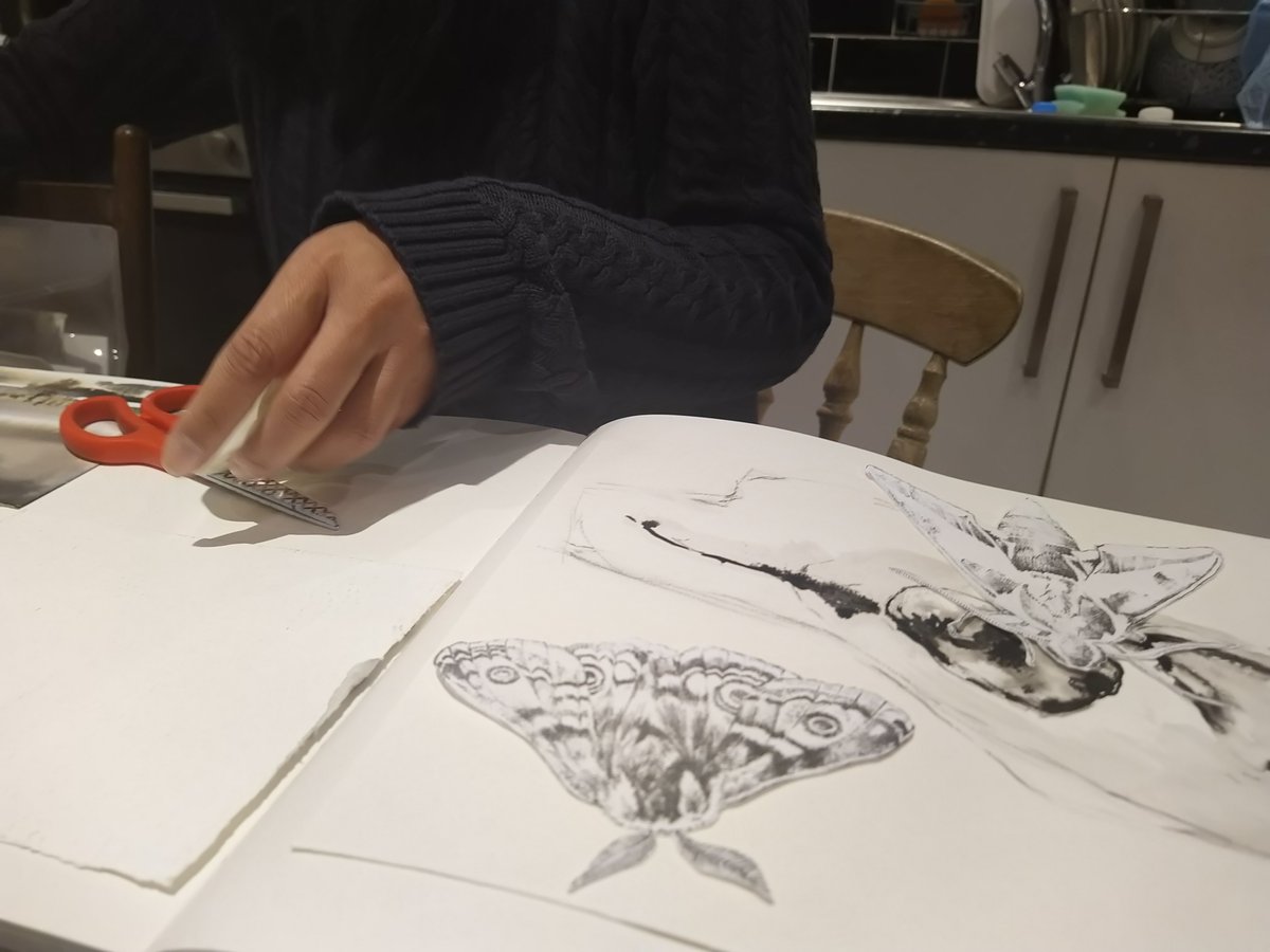 oldcartshed's tweet photo. @peonboyle sketchbook currently in the works... https://t.co/IlFLSPeC5m