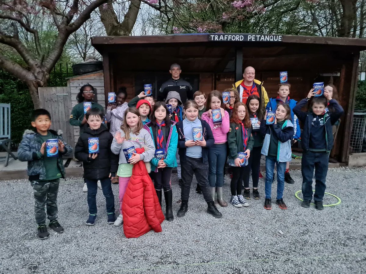 On Monday 11th April, Trafford Pétanque welcomed the local Cubs to the Boulodrome in Victoria Park for a Pétanque taster session.

#petanque #Trafford #Stretford #YourClub #YourCommunity