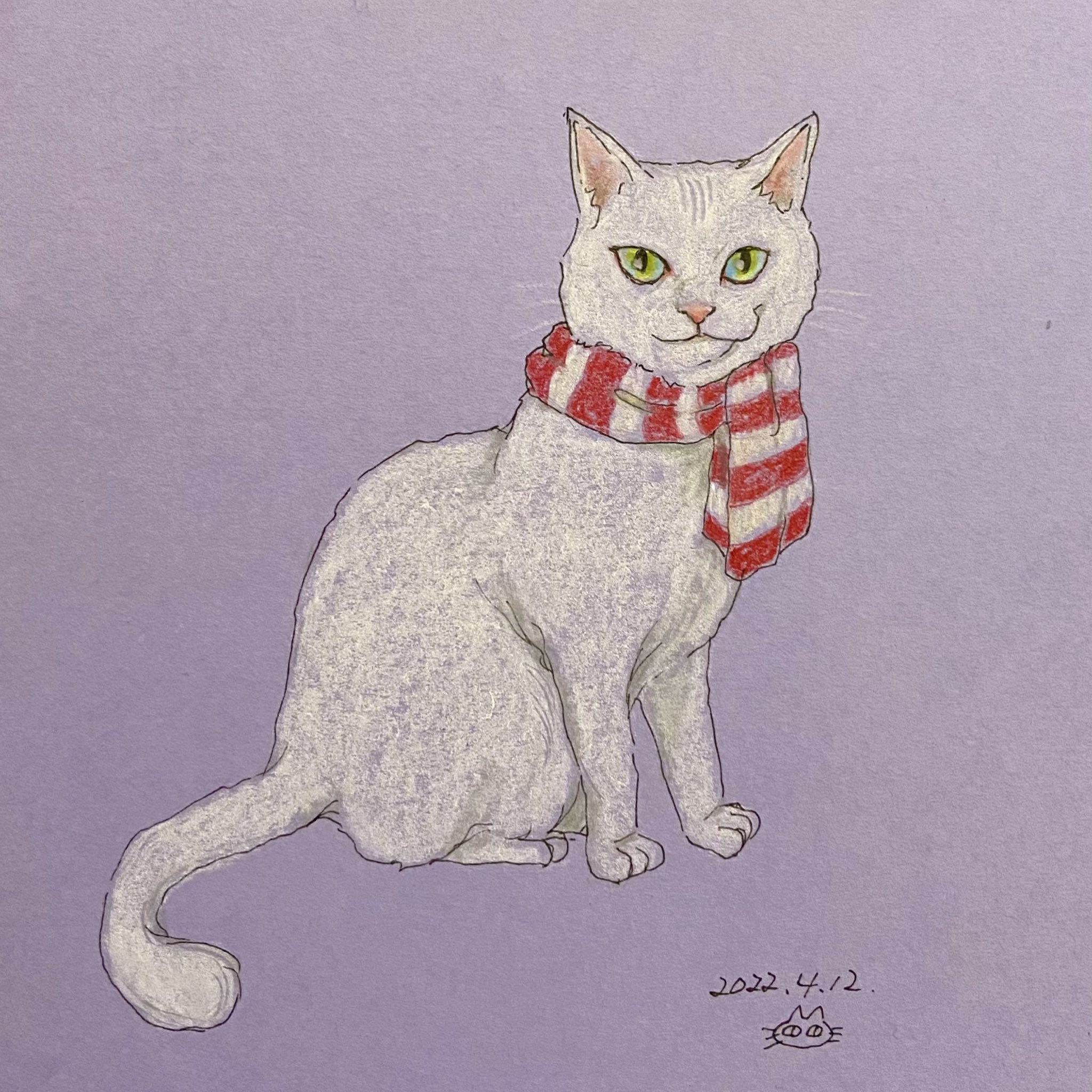 むつき 1日1絵 描いてみた イラスト 色えんぴつ ねこ絵 4月12日はバンプの藤原基央さんの誕生日 ニコル リアルニコルw 白猫 T Co Ewwcxcvf3b Twitter むつき 1日1絵 描いてみた イラスト 色えんぴつ ねこ絵 4月12日はバンプの藤原基央さんの誕生日 ニコル リアルニコルw 白猫 T Co Ewwcxcvf3b Twitter