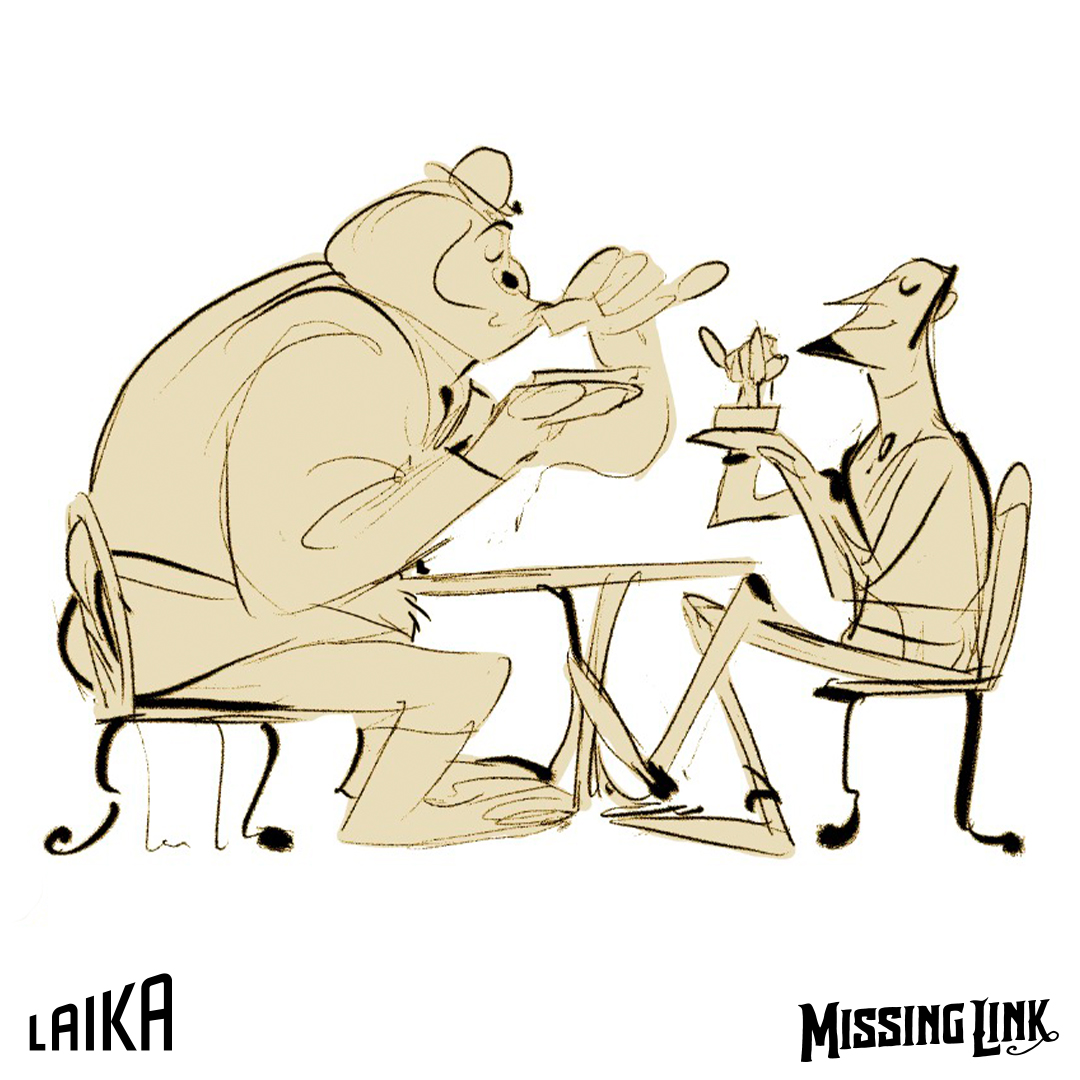 Cheers to a perfect partnership! Sir Lionel and Susan first joined forces on this date 3 years ago, when #MissingLink began its breathtaking adventure in U.S. theaters.