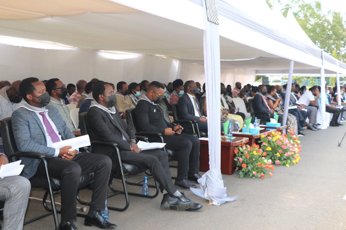 EnvironmentRw's tweet photo. This afternoon, @EnvironmentRw together with affiliated agencies organized #Kwibuka28 Commemoration Ceremony for the staff of the former Ministry of #Environment and Tourism (MINETO) massacred during the 1994 #Genocide against Tutsi. https://t.co/r4I2nTcXmP