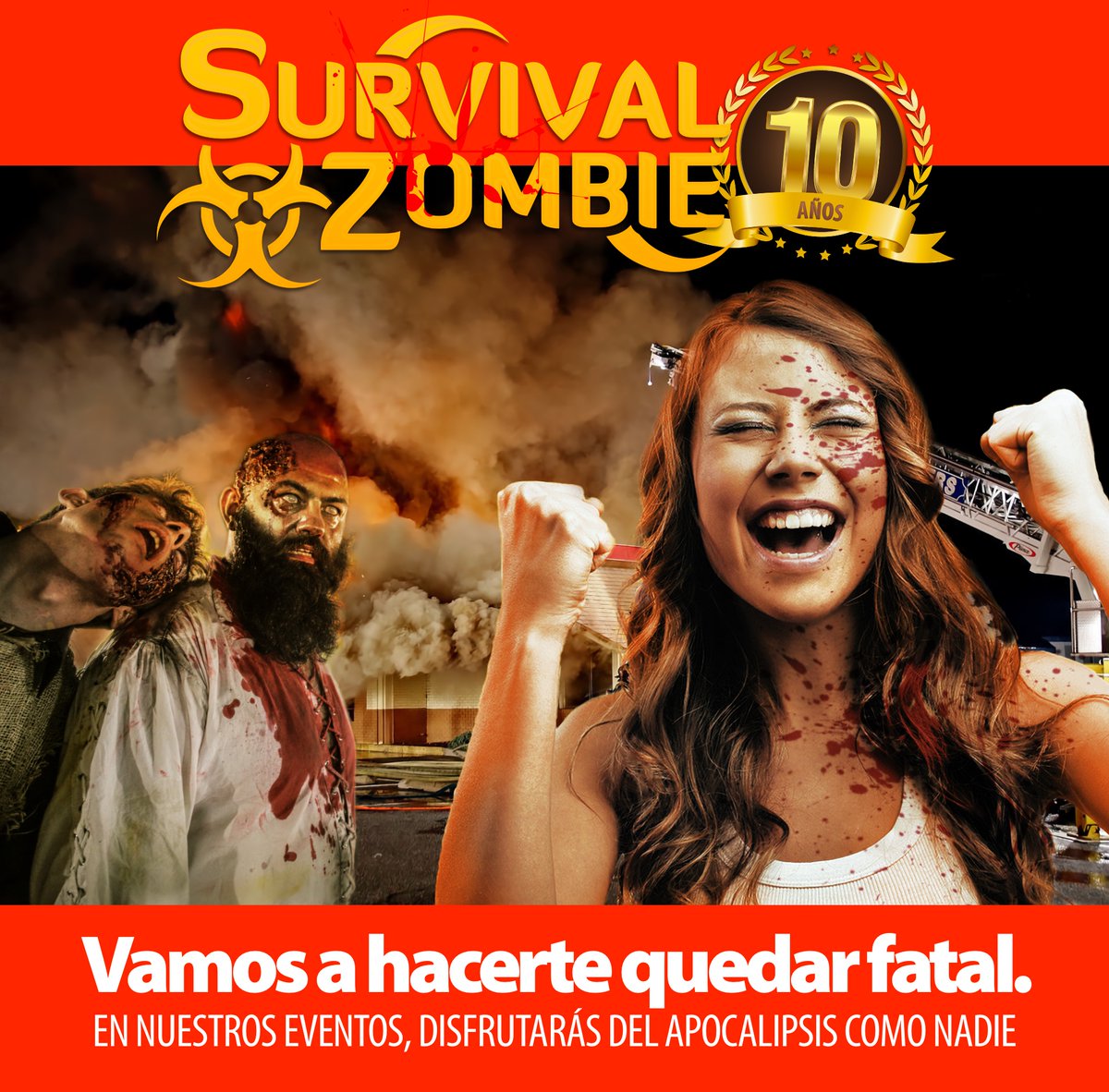 SurvivalZombie's tweet photo. En estos tiempos, ir por ahí diciendo que vas a ir a un evento apocalíptico puede no tener la mejor prensa  pero hey :) Este mismo mes te ofrecemos un destino claro: Ibiza. Puedes ir en un crucero desde Valencia o contratar sólo el evento en tierra :) #survivalzombie #zombies https://t.co/HZH3dUGjax