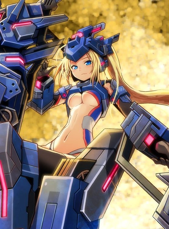 不定期に描いてるばいんばいんの女、公式絵とだいぶ違ってた 