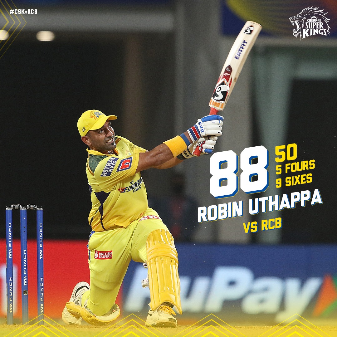CSK finally get 2 points by defeating RCB