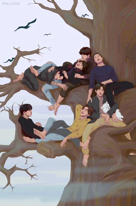 ✨DTIYS ✨ 
thank you for 14k! It's my first time doing one of these ❤️ 

I'd be honored if you would draw the tannies in a tree in your style 🤗 (rules below) 